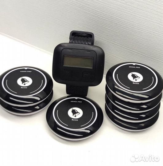 Кнопка вызова мед персонала, врача и часы пейджер