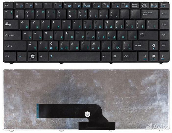 Клавиатура для Asus K40 K40E K40IN K40IJ K40AB p