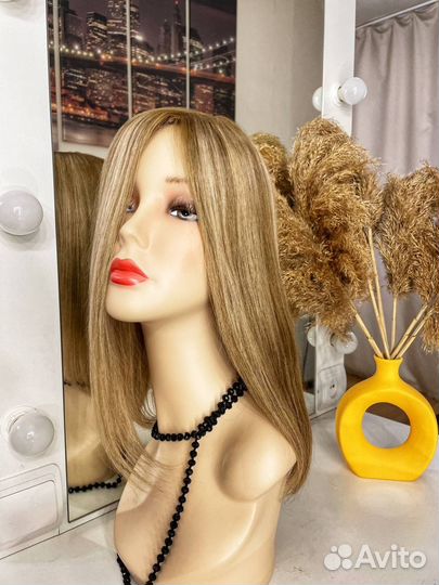 Накладка из натуральных волос