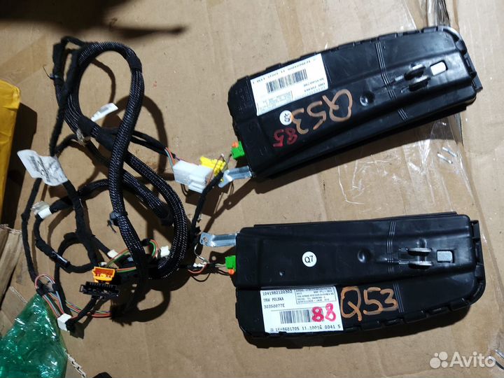 Подушка безопасности сидения Мерседес gl164 ml 164