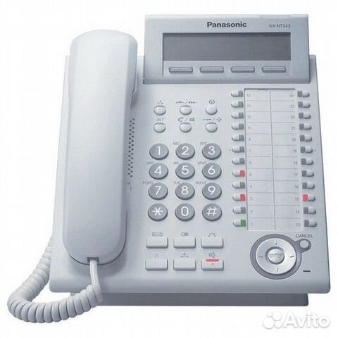 Телефоны Panasonic KX-NT343 KX-DT321 KX- T7431 купить в Челябинске ...