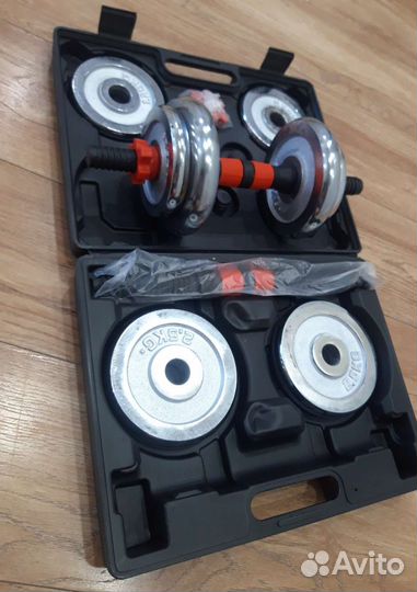 Гантели разборные в кейсе 15кг