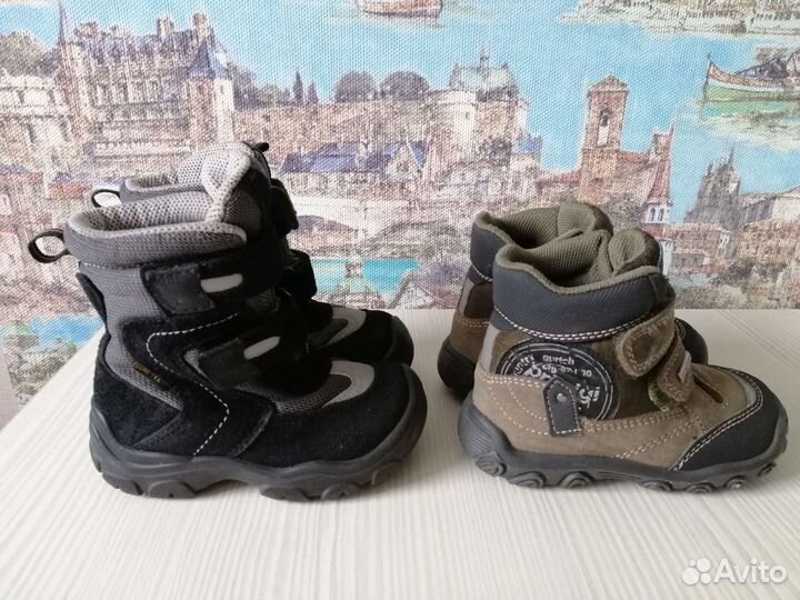 Ботинки Ecco и Primigi демисезон р. 23