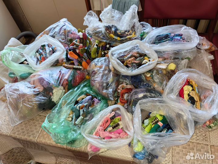 Нитки для вышивания крестом