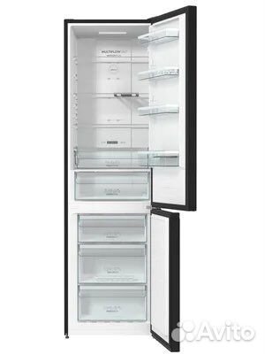 Холодильник Gorenje NRK 6201 sybk, черный