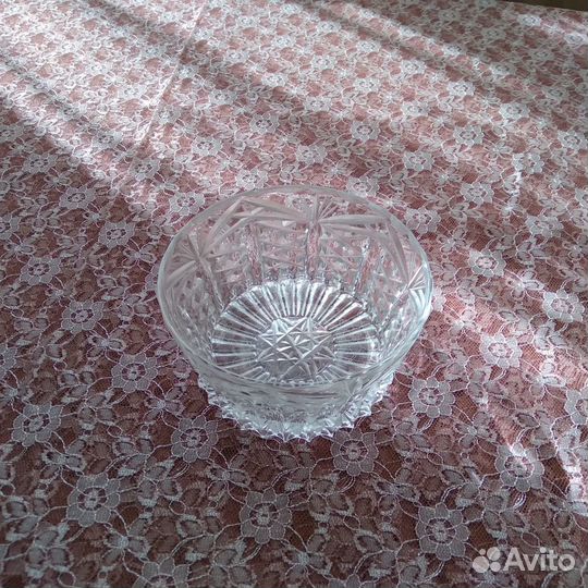 Хрустальная салатница