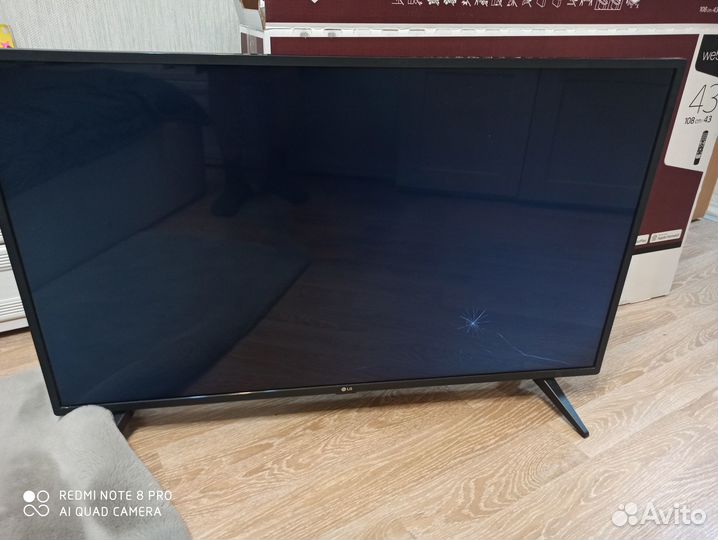 Телевизор lg 43UN70006 LA на запчасти