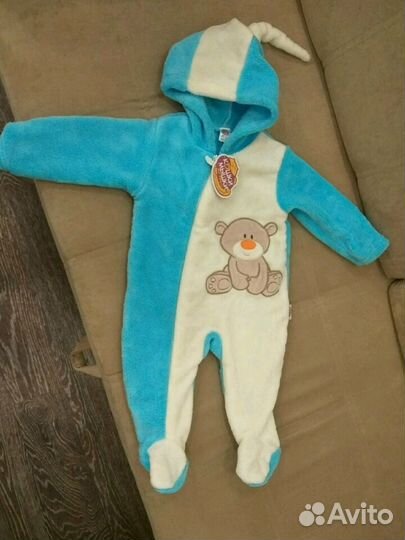 Костюм теплый детский на рост 74 см
