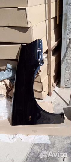 Крыло правое приора цвет сине-черный (космос) 665