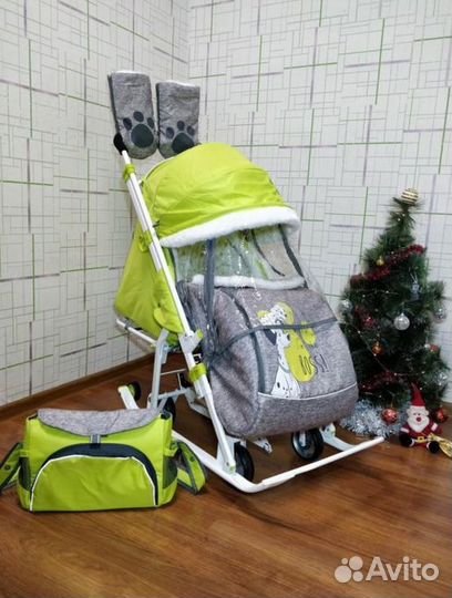 Продаются Санки-коляска Nika Disney baby 2