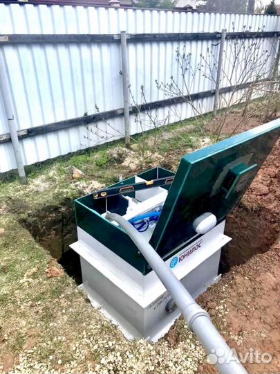 Монтаж канализации и септика