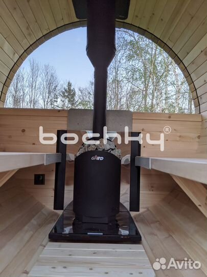 Бочка 1,36x2м круглая от производителя