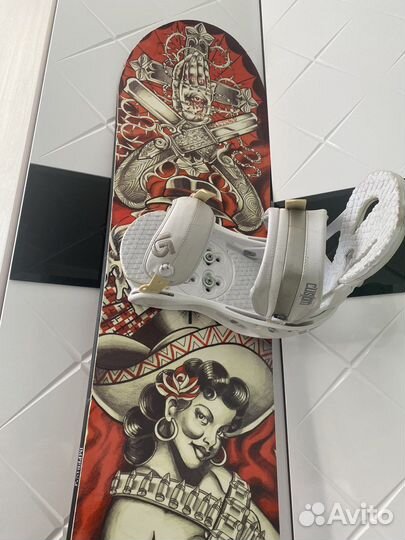 Сноуборд Imperivm и крепления Custom