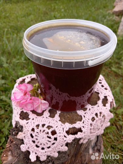 Мед цветочный натуральный