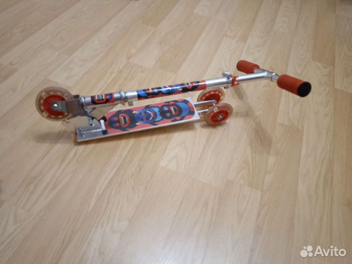 Самокат детский трехколесный бу