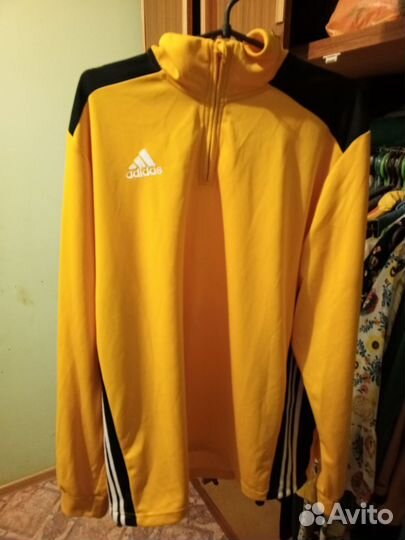1/4 zip кофта adidas