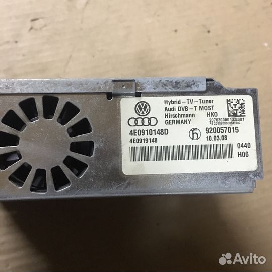 Тв-тюнер Ауди Ку7 Кью7 Audi Q7 4L 2005-2010