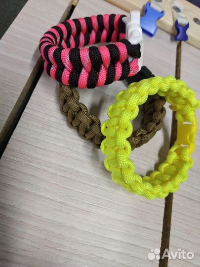 Браслеты/темляки из паракорда