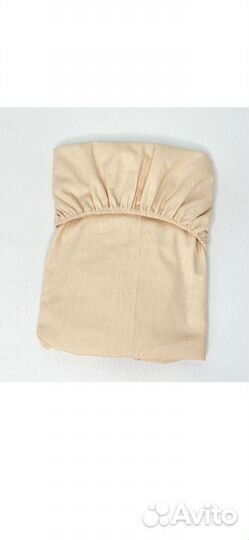 Простынь на резинке в кроватку 60х120