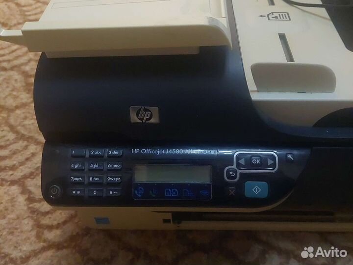 Принтер hp officejet j4580 сканер, факс