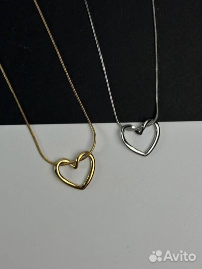 Колье сердце