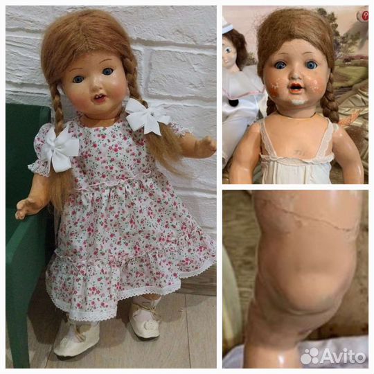 Реставрация винтажных кукол