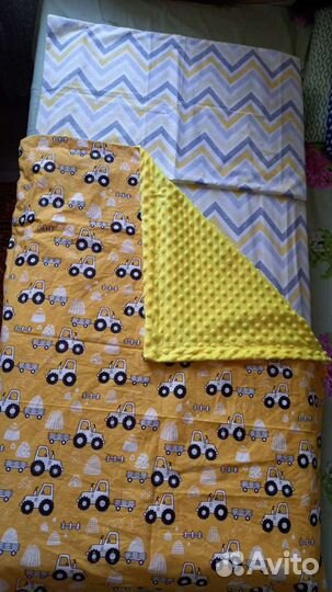 Плюшевый плед с пупырышками Детское одеяло