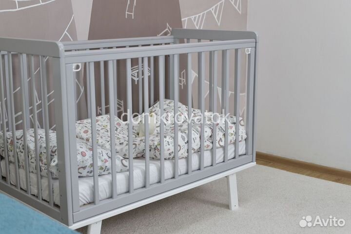 Кроватка для новорожденных приставная