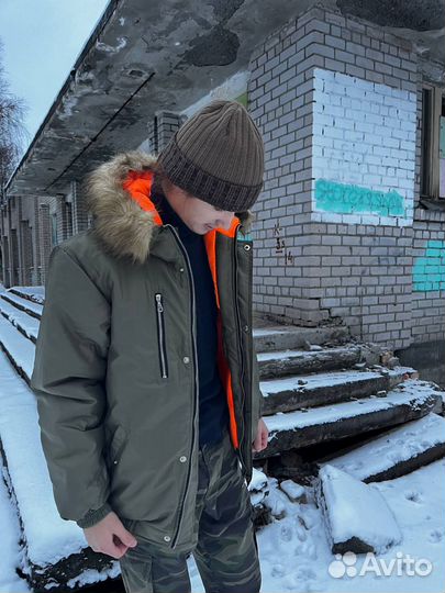 Куртка зимняя с мехом аляска jaded london type