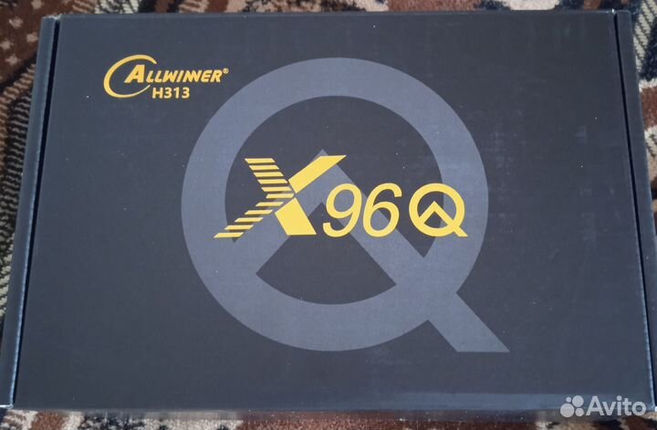 Смарт тв приставка X96Q (2/16Гб) новая, настроена