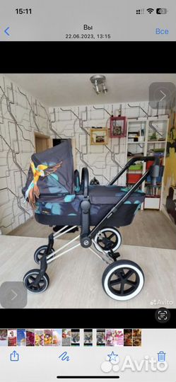 Коляска cybex priam 3 в 1