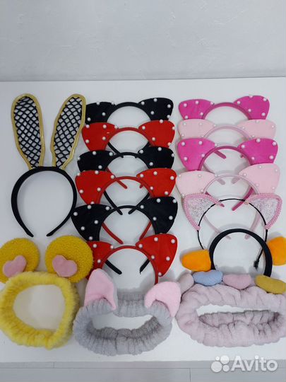 Ободок для волос ушки