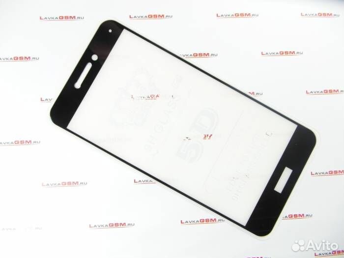 Защитное стекло для Honor 8 Lite/GR3 (2017) Черное