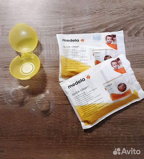 Накладки на грудь medela