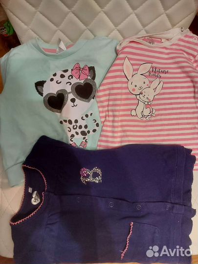 Вещи на девочку размер 74-80