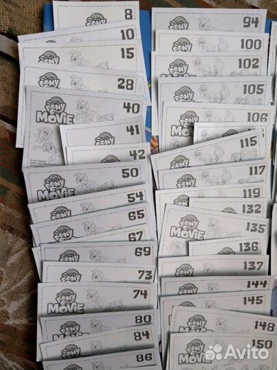 Наклейки Panini My little pony продажа /обмен