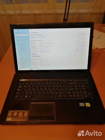 Ноутбук Lenovo G780