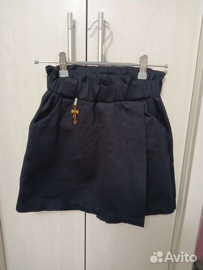 Юбка-шорты школьная