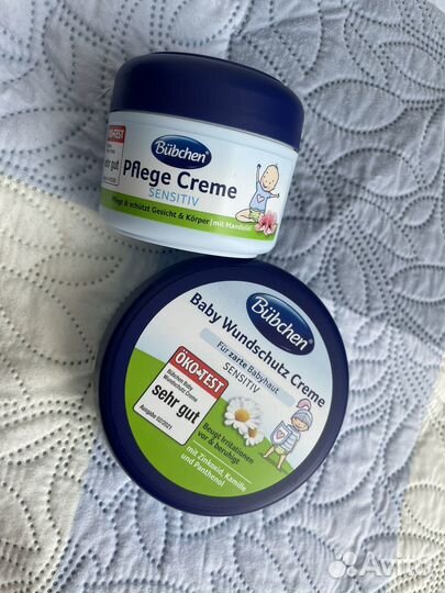 Bübchen Бюбхен крем под подгузник крем увлажняющий