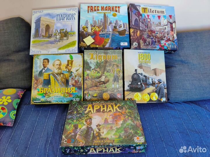 Настольные игры зарубежные