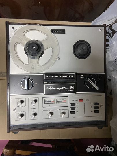 Катушечный магнитофон юпитер 202 стерео
