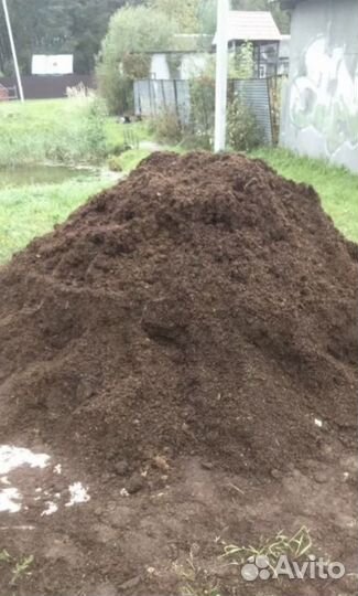 Навоз перегной с доставкой для теплицы, для дачи