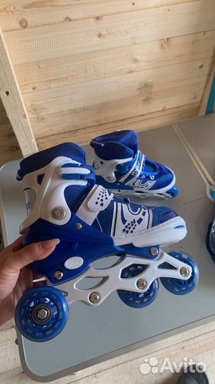 Роликовые коньки детские новые