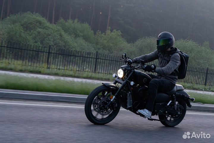 Электромотоцикл SE Cruise (72v 40ah) без сборки