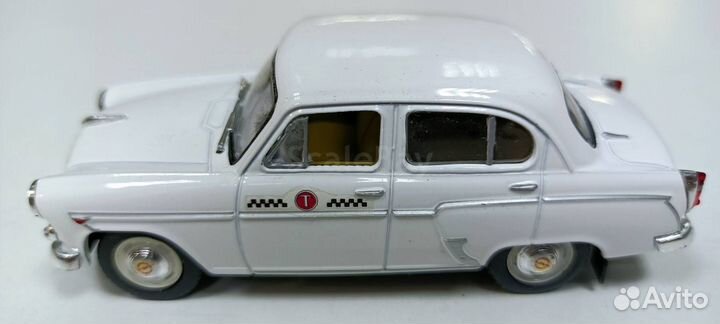 Москвич 403 1-43 автолегенды 32(гос.номера такси)