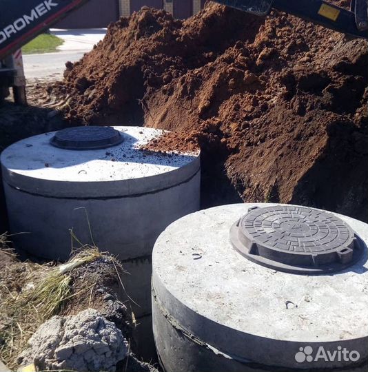 Канализация и водопровод,септик под ключ