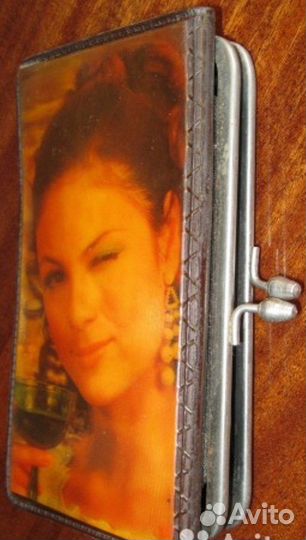 Кошелёк с подмигивающей девушкой СССР