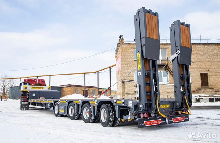 Полуприцеп трал (тяжеловоз) Juterborg JTB-40, 2023