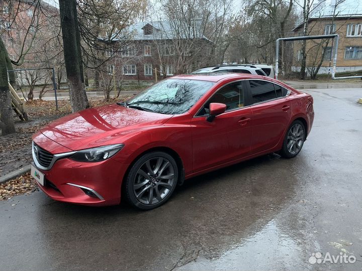 Mazda 6 2.5 AT, 2015, 141 000 км