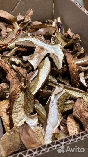 Сушеные белые грибы, грибная мука(порошок)